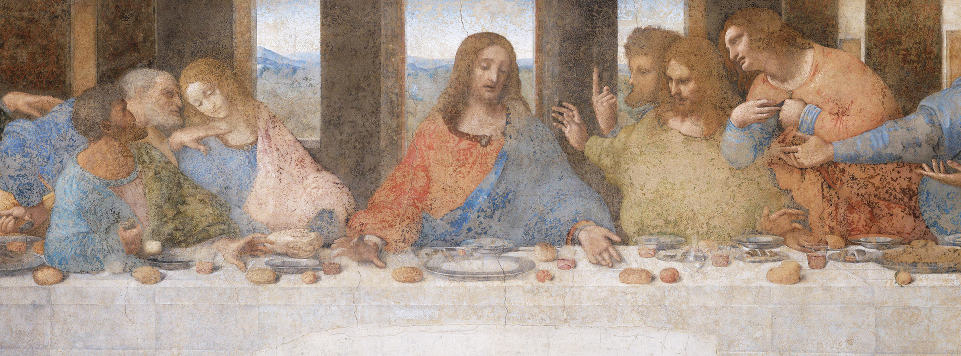 detalle | Mesa | Última Cena | Leonardo Da Vinci | DemCom